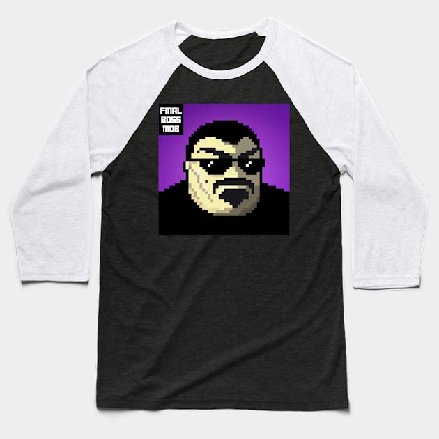 Final Boss Mob #50 Baseball T-Shirt by Final Boss Mob